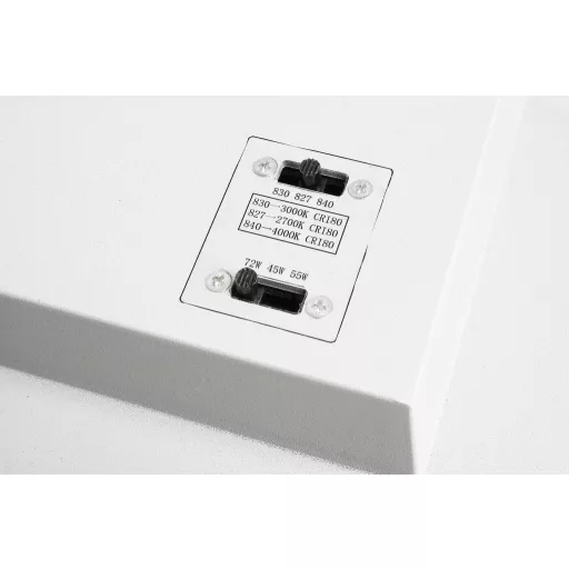 Deko Light Draconis Mennyezetre építhető lámpa Fixen beépített LED-es 72 W EEK: E (A - G) Melegfehér, Semleges fehér Közlekedési fehér (RAL 9016)