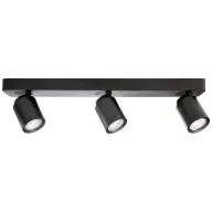   Deko Light Librae Linear III Mennyezetre építhető lámpa GU10 50 W Mélyfekete (RAL 9005)