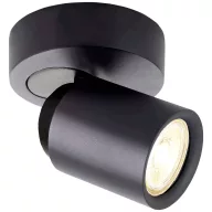   Deko Light Librae Round I Mennyezetre építhető lámpa GU10 50 W Mélyfekete (RAL 9005)