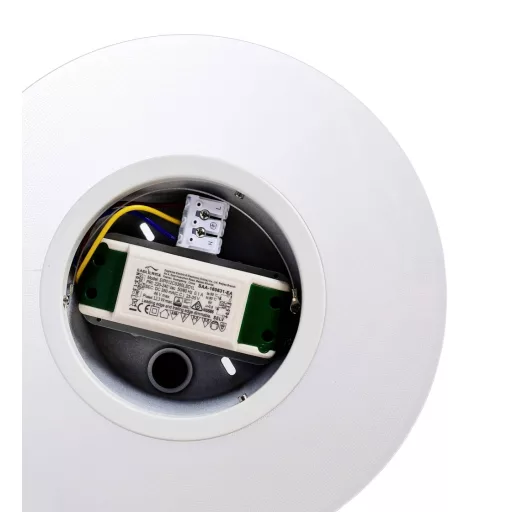 Deko Light Zaniah Mennyezetre építhető lámpa Fixen beépített LED-es 12 W EEK: F (A - G) Melegfehér Fehér