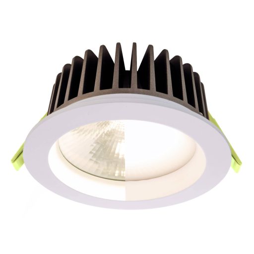 Deko Light 565007 COB 95 LED-es beépíthető lámpa EEK: F (A - G) Fixen beépített LED-es 13 W Közlekedési fehér (RAL 9016)