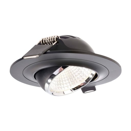 Deko Light 565203 Saturn LED-es beépíthető lámpa EEK: G (A - G) Fixen beépített LED-es 7 W Fekete