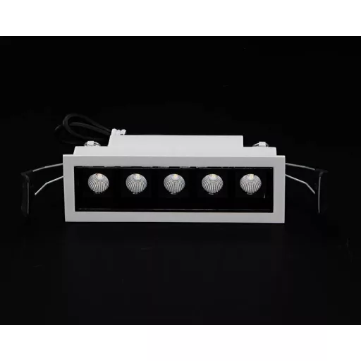 Deko Light 565250 Ceti 5 LED-es beépíthető lámpa Fixen beépített LED-es EEK: G (A - G) 10.50 W Fehér