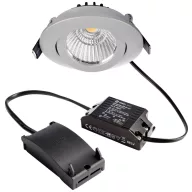   Deko Light 565359 Dione LED-es beépíthető lámpa EEK: F (A - G) Fixen beépített LED-es 8.50 W Ezüst-szürke