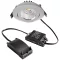Deko Light 565359 Dione LED-es beépíthető lámpa EEK: F (A - G) Fixen beépített LED-es 8.50 W Ezüst-szürke