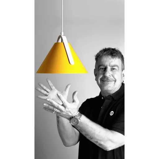 Deko Light Diversity 342174 Függőlámpa LED, Halogén E27 40 W Sárga
