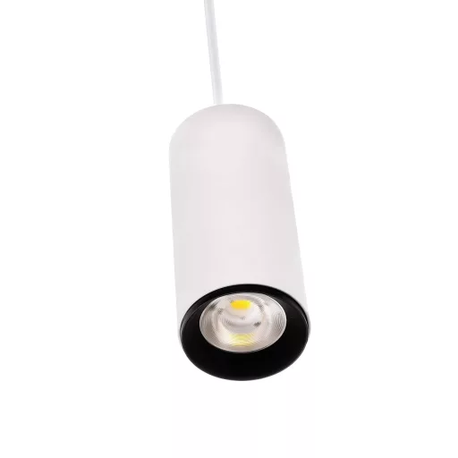 Deko Light Lucea 10 342177 Függőlámpa Fixen beépített LED-es 10 W LED EEK: F (A - G) Közlekedési fehér (RAL 9016)