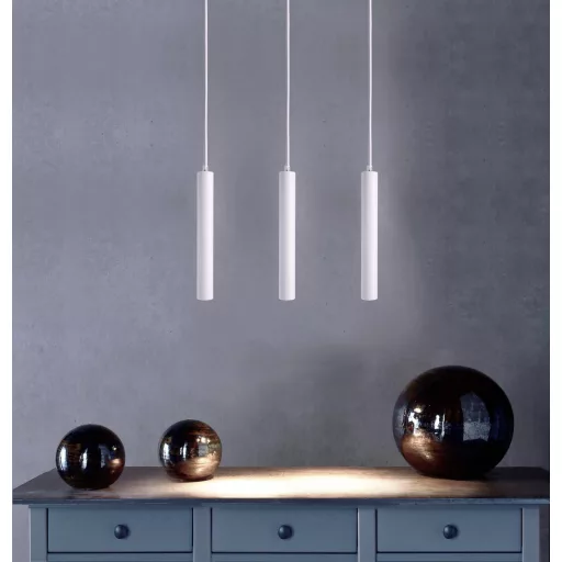 Deko Light Slim 342216 Függőlámpa Fixen beépített LED-es 15 W LED EEK: E (A - G) Közlekedési fehér (RAL 9016)