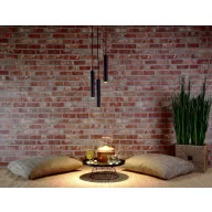   Deko Light Slim 342217 Függőlámpa Fixen beépített LED-es 15 W LED EEK: E (A - G) Mélyfekete (RAL 9005)