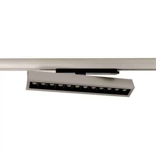 Deko Light Alnitak Nagyfeszültségű sínrendszer lámpa Fixen beépített LED-es 34 W EEK: E (A - G) LED Ezüst