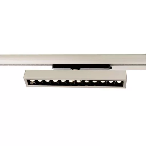 Deko Light Alnitak Nagyfeszültségű sínrendszer lámpa Fixen beépített LED-es 34 W EEK: E (A - G) LED Ezüst