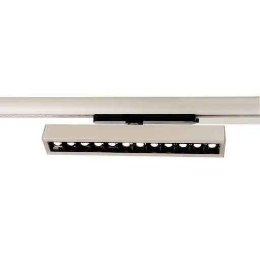 Deko Light Alnitak Nagyfeszültségű sínrendszer lámpa Fixen beépített LED-es 34 W EEK: E (A - G) LED Ezüst