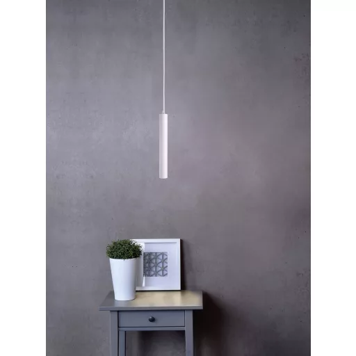 Deko Light Slim 707133 Függőlámpa Fixen beépített LED-es 5 W LED EEK: E (A - G) Közlekedési fehér (RAL 9016)