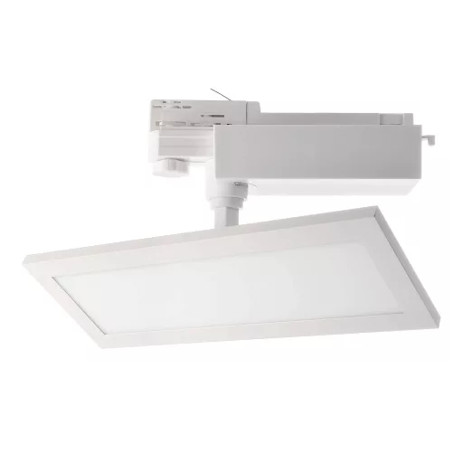 Deko Light Panel Track Nagyfeszültségű sínrendszer lámpa Fixen beépített LED-es 20 W EEK: E (A - G) LED Közlekedési fehér (RAL 9016)