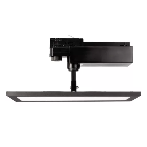 Deko Light Panel Track Nagyfeszültségű sínrendszer lámpa Fixen beépített LED-es 20 W EEK: E (A - G) LED Mélyfekete (RAL 9005)