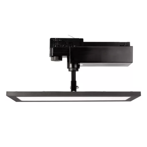Deko Light Panel Track Nagyfeszültségű sínrendszer lámpa Fixen beépített LED-es 20 W EEK: E (A - G) LED Mélyfekete (RAL 9005)