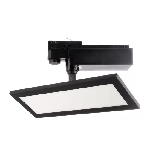 Deko Light Panel Track Nagyfeszültségű sínrendszer lámpa Fixen beépített LED-es 20 W EEK: E (A - G) LED Mélyfekete (RAL 9005)
