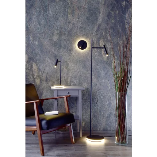 Deko Light Brahe 346016 Asztali lámpa LED Fixen beépített LED-es 8.50 W EEK: F (A - G) Fekete