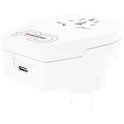 Skross 1.500290 Úti adapter Country Adapter World to Europe USB C20PD