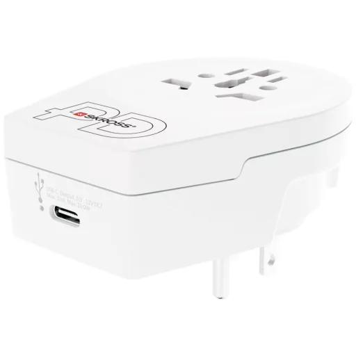 Skross 1.500292 Úti adapter Country Adapter World to US USB C20PD