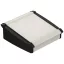 Bopla Alu-Topline ATPH-IP 2385-0200 SET Pultos műszerdobozok (H x Sz x Ma) 232.60 x 200 x 86.20 mm Alumínium, ABS Natúr, Fekete (RAL 9005) 1 db