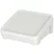 Bopla BoPad BOP 1212 P-9016-SET Pultos műszerdobozok (H x Sz x Ma) 122 x 118 x 57.60 mm ABS Fehér (RAL 9016) 1 db