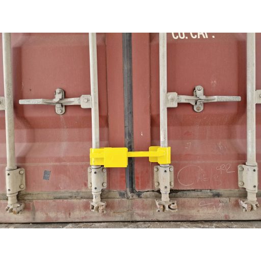 IWH 019801 Konténerzár, Lopás elleni védelem Sárga