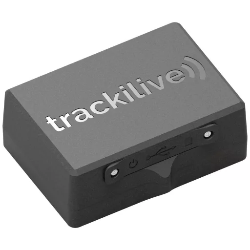 Trackilive TL-60 GPS adatgyűjtő Járműkövetés, Multifunkciós követés, Live nyomkövetés Fekete 1 db