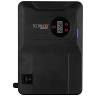   Technaxx Gyorsindító rendszer TX-219 5031 Indulási segédáram=350 A Munkalámpa, Elektronika védelem, Töltési állapot kijelzés, SOS jelzőfény, 2 db USB-s dugalj,