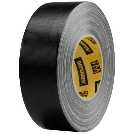DEFENDER by Adam Hall EXA-TAPE BM 50 ERGO-CORE DTEXABM50 Ragasztószalag Fekete (matt) (H x Sz) 50 m x 50 mm 1 db
