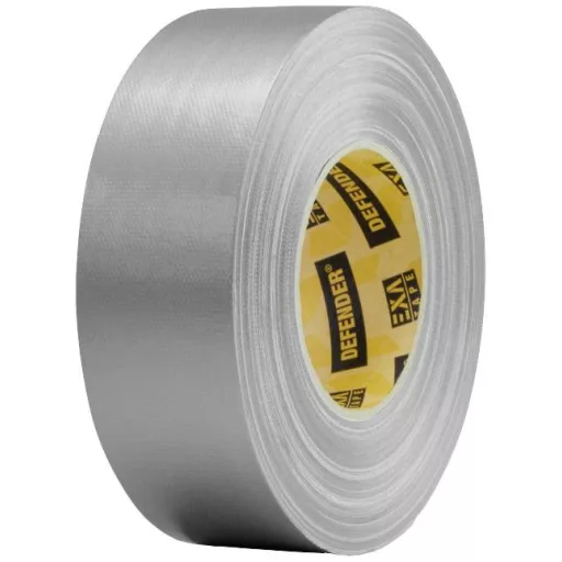DEFENDER by Adam Hall EXA-TAPE S 50 ERGO-CORE DTEXAS50 Ragasztószalag Ezüst (fényes) (H x Sz) 50 m x 50 mm 1 db