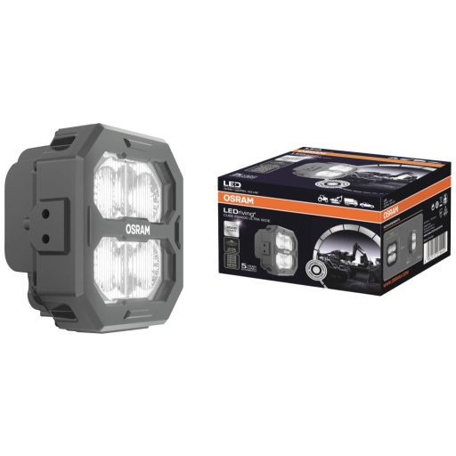 Osram Automotive Munkafényszóró 12 V, 24 V LEDriving® Cube PX4500 Ultra Wide LEDPWL 103-UW Széles közeli mező világítás (Sz x Ma x Mé) 68.4 x 113.42 x 117.1 mm