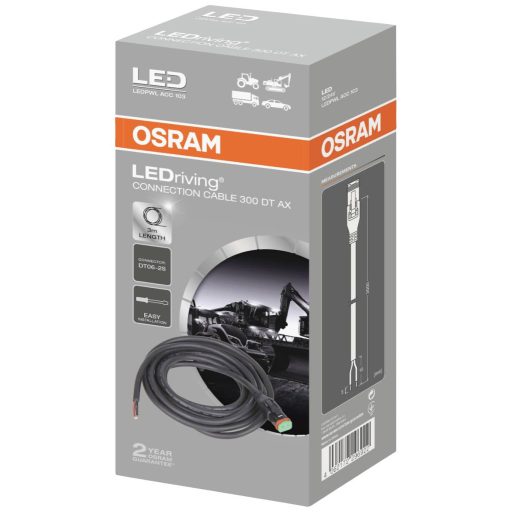 Osram Automotive Kábel LEDriving® Connection Cable 300 DT AX LEDPWL ACC 103 (Sz x Ma x Mé) 30 x 0.5 x 3000 mm