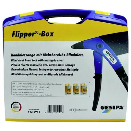 Gesipa 1433951 Vakszegecselő készülék 1 készlet