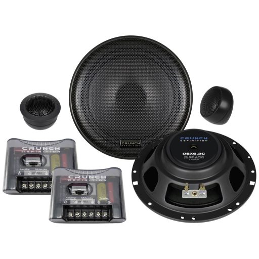 Crunch DSX6.2C 2 utas koaxiális beépíthető hangszóró 200 W Tartalom: 1 db