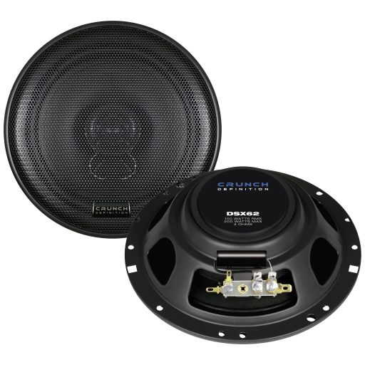 Crunch DSX62 2 utas koaxiális beépíthető hangszóró 180 W Tartalom: 1 db