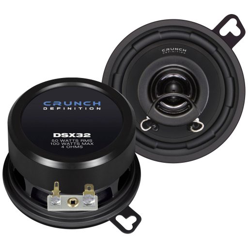 Crunch DSX32 2 utas koaxiális beépíthető hangszóró 100 W Tartalom: 1 db