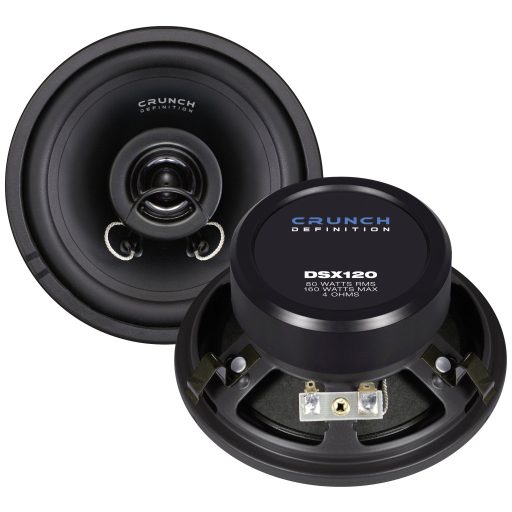Crunch DSX120 2 utas koaxiális beépíthető hangszóró 160 W Tartalom: 1 db