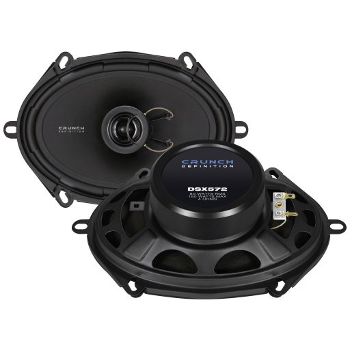 Crunch DSX572 2 utas koaxiális beépíthető hangszóró 160 W Tartalom: 1 db