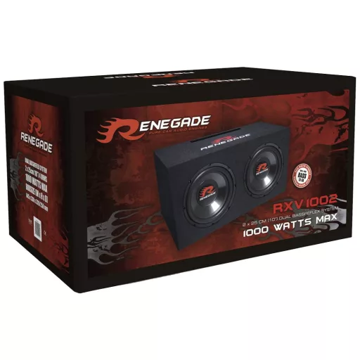 Renegade RXV1002 Autó passzív mélysugárzó 1000 W