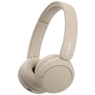   Sony WH-CH520 On Ear headset Bluetooth® Stereo Bézs mikrofon zajelnyomás Elemtöltés kijelzés, Headset, Személyre szabható hang, Hangerő szabályozás, Forgatható