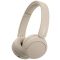 Sony WH-CH520 On Ear headset Bluetooth® Stereo Bézs mikrofon zajelnyomás Elemtöltés kijelzés, Headset, Személyre szabható hang, Hangerő szabályozás, Forgatható