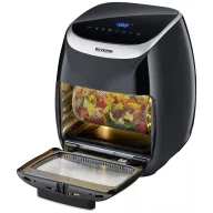   Severin FR 2446 Fritőz 11 l 2000 W Forrólevegő funkció, Túlhevülés elleni védelem Fekete/ezüst