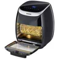   Severin FR 2446 Fritőz 11 l 2000 W Forrólevegő funkció, Túlhevülés elleni védelem Fekete/ezüst