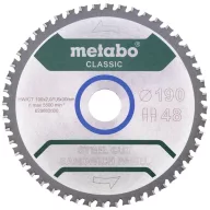   Metabo 628684000 Körfűrészlap 190 x 30 mm Fogak száma (collonként): 48 1 db