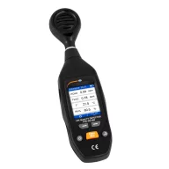   PCE Instruments Levegőminőség (VOC) mérőkészülék Légnedvesség, Hőmérséklet, VOC, Finom por USB csatlakozóval, Hőmérsékletmérő funkcióval