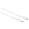 Manhattan USB kábel USB-C® dugó, Apple Lightning dugó 1.00 m Fehér 394512