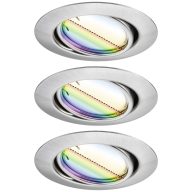   Paulmann 92467 LED-es beépíthető lámpa 3 részes készlet LED 14.7 W Vas (matt)