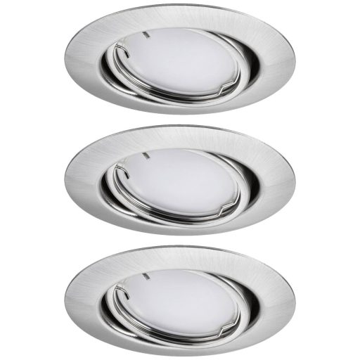 Paulmann 92467 LED-es beépíthető lámpa 3 részes készlet LED 14.7 W Vas (matt)