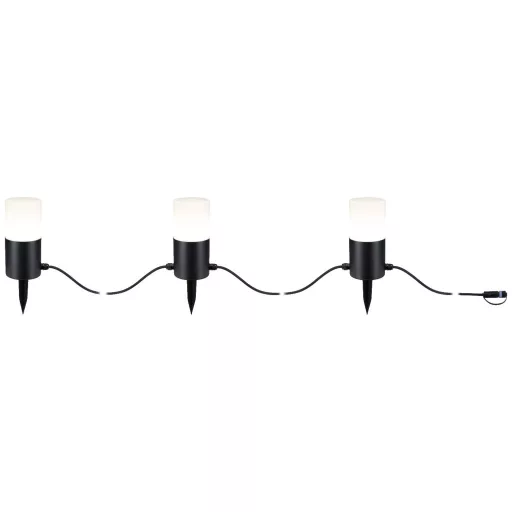 Paulmann 94761 Világításrendszer, Plug & Shine LED-es fényfüzér LED 6 W Melegfehér Antracit